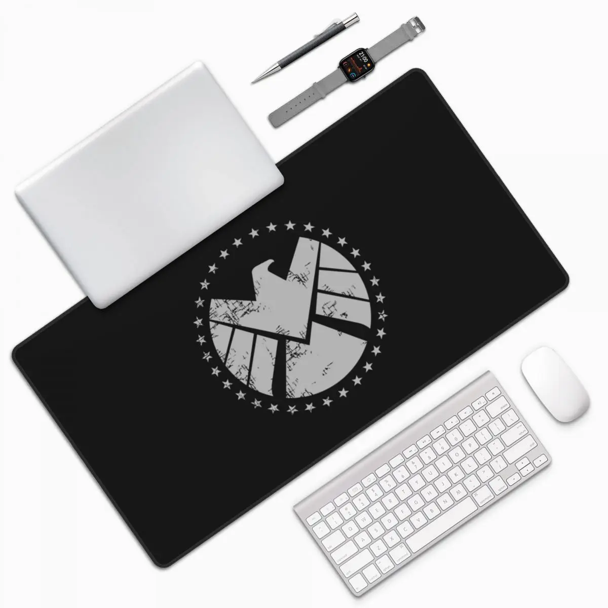 Gaming Keyboard Training - Shield Agent Training Large Mouse Pad