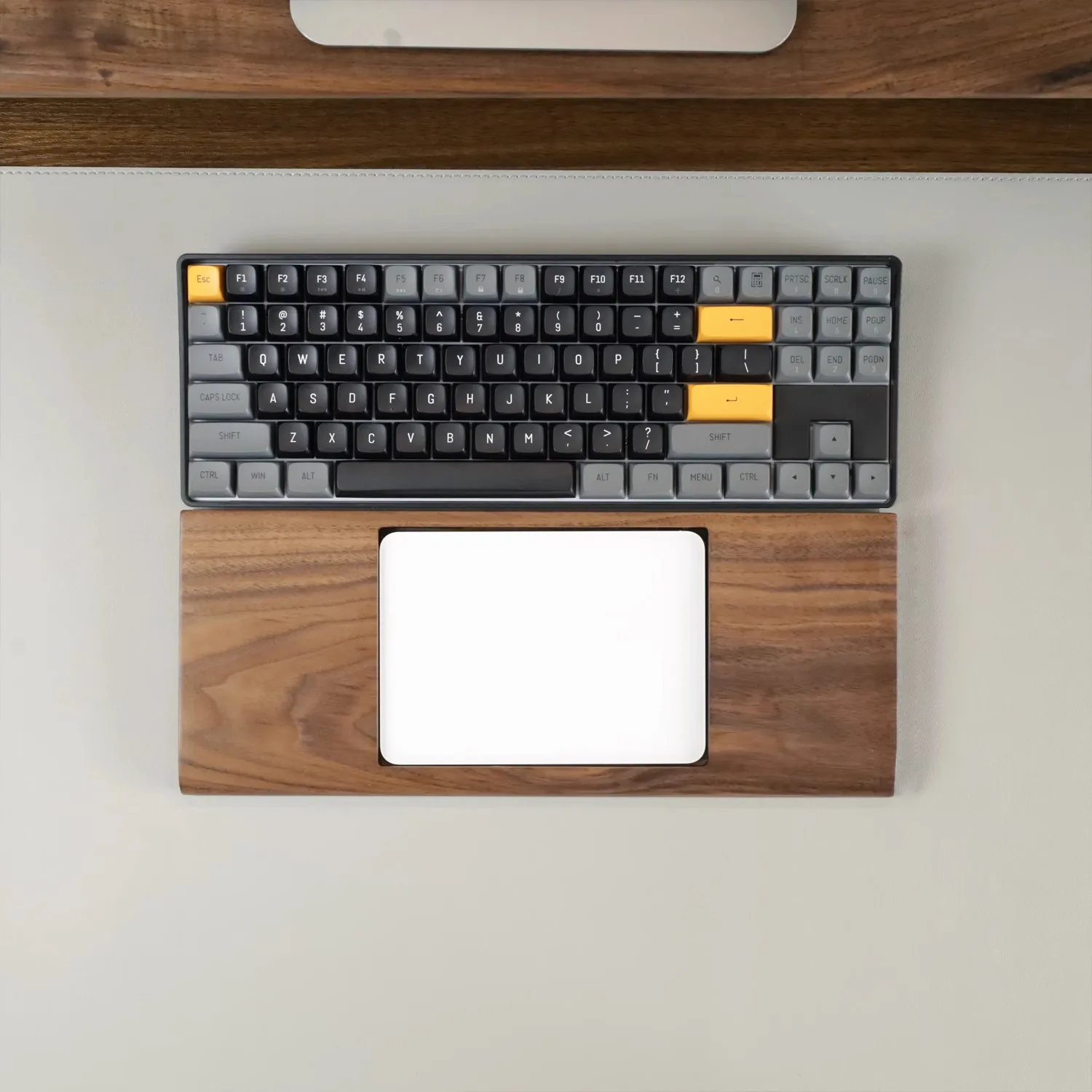 Wrist Rest Wood - Custom Keyboard Wrist Rest Magic Trackpad