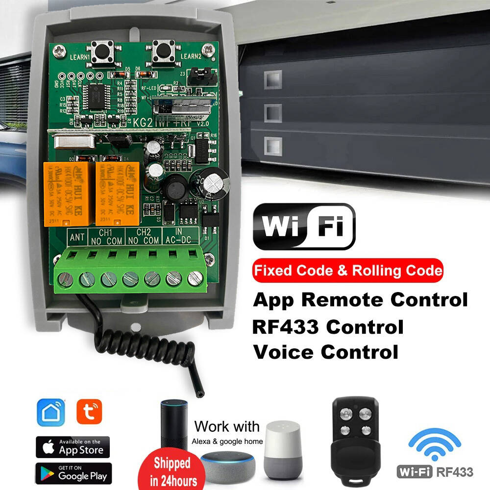 Switch Opener Tool - Tuya WIFI Garage Door Opener Gate