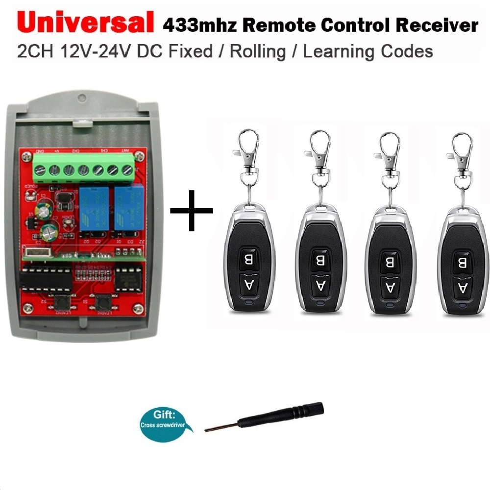 Switch Opener Tool - Universal 2 Channel 12V-24V Garage Door
