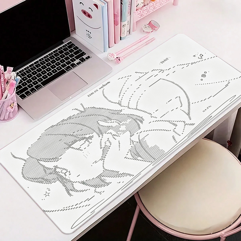 Gaming Keyboard Tactile - 1Pcs Leather Mouse Pad Anime Angel