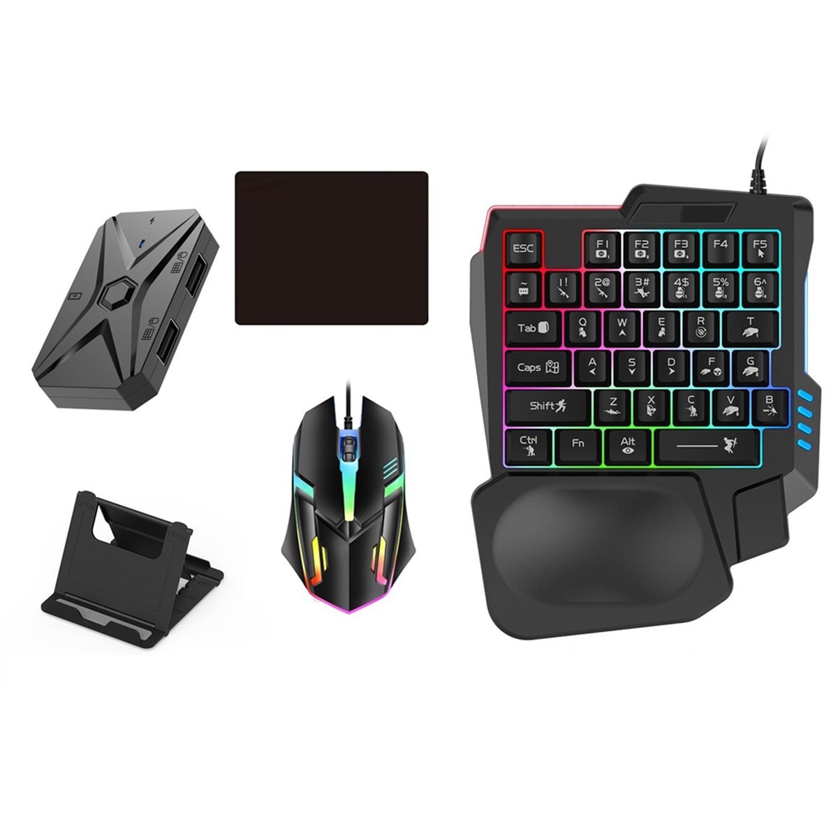 ABGN Mobile Games Converter Ki - Gaming Keyboard And Mouse Converter For Mobile review and price