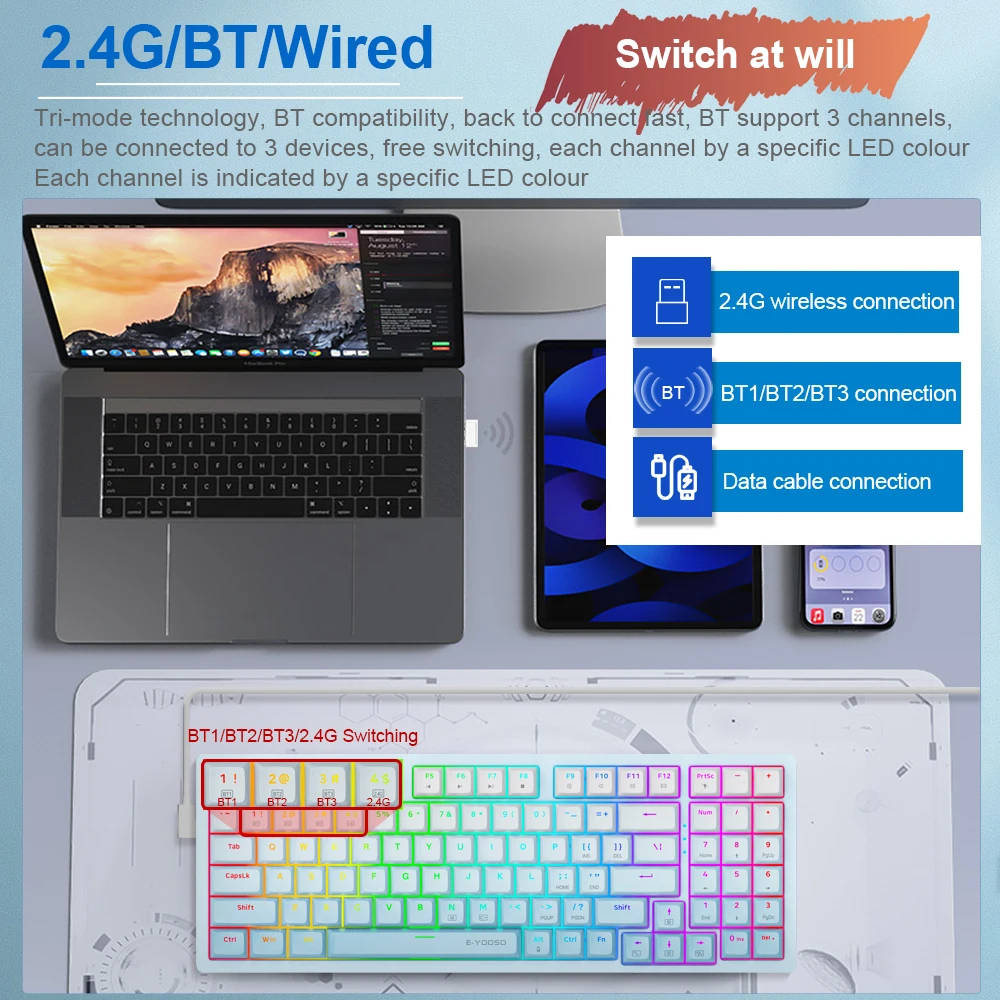 E-YOOSO Z94 RGB Mechanical Gam - Gaming Keyboard E Yooso review and price