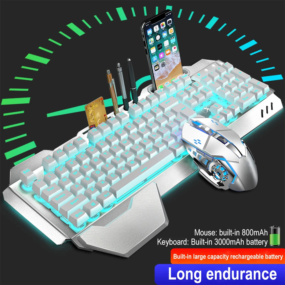 K680 Rechargeable 2.4G wireles - Gaming Keyboard And Mouse Combo review and price