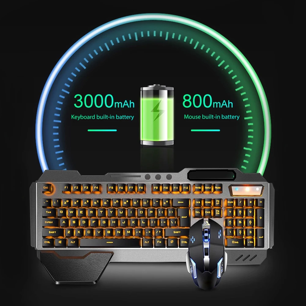 K680 Rechargeable 2.4G wireles - Gaming Keyboard And Mouse Combo review and price