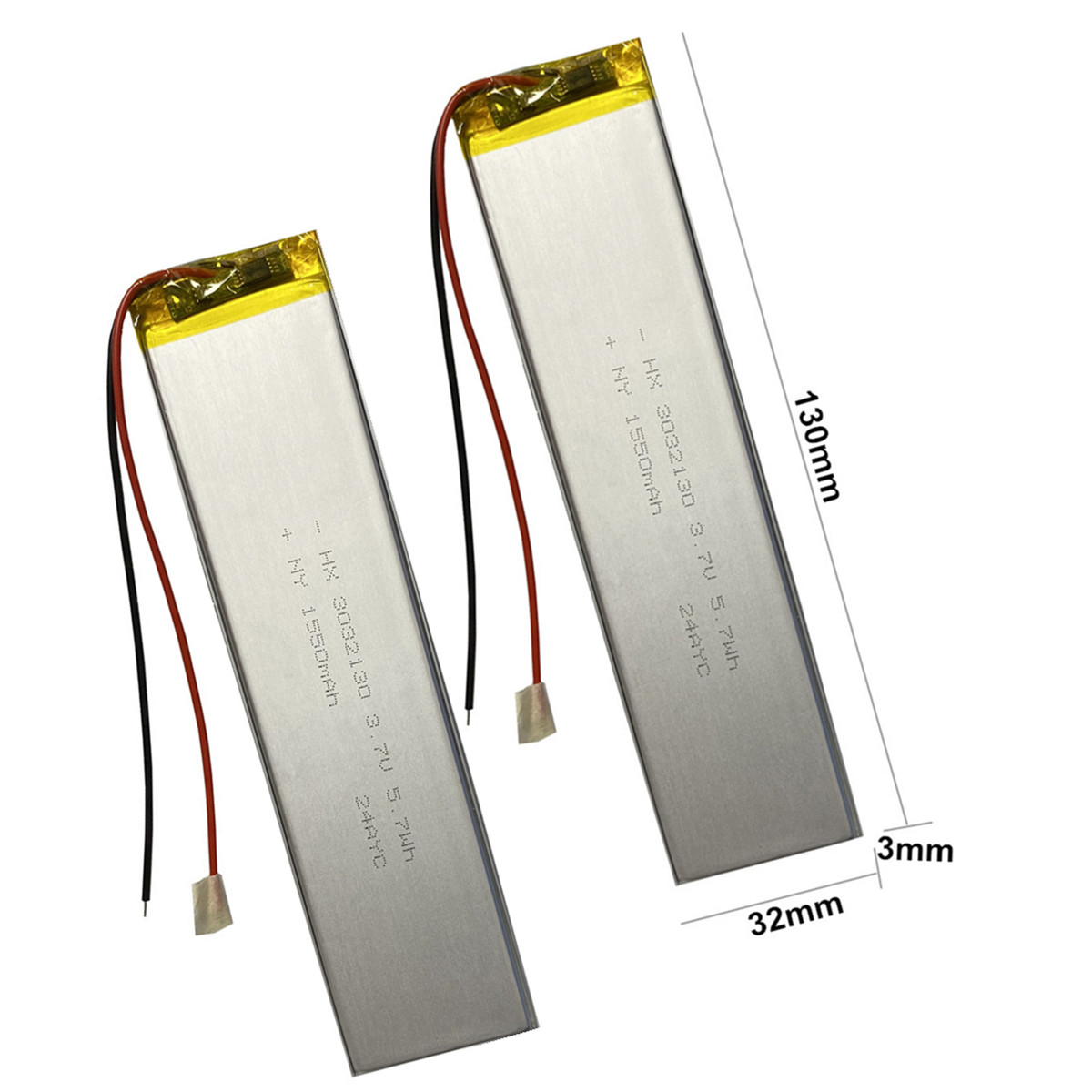 2PCS/Lot 3032130 3.7V 1800mAh  - Gaming Keyboard Tester review and price