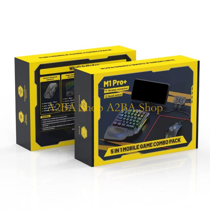 A2BA Wireless Mobile Keyboard  - Gaming Keyboard And Mouse Converter For Mobile review and price