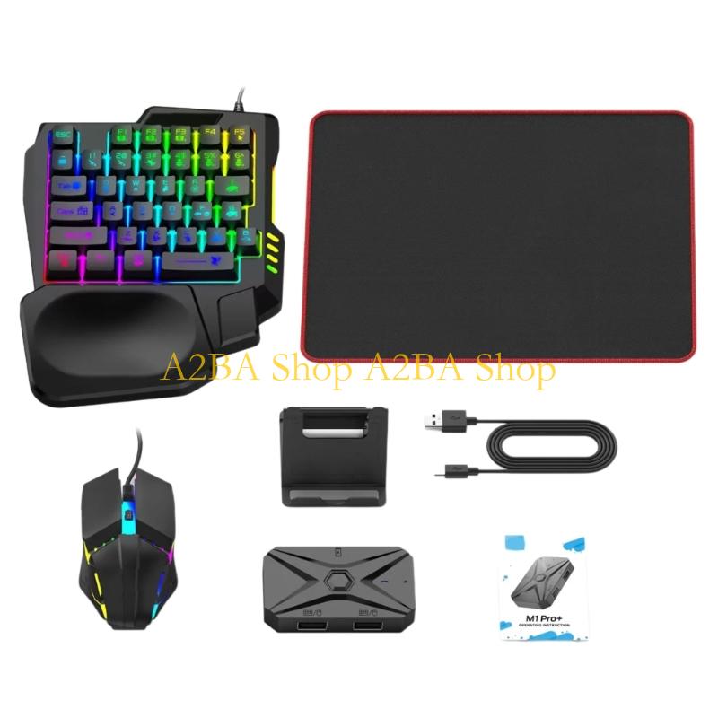 A2BA Wireless Mobile Keyboard  - Gaming Keyboard And Mouse Converter For Mobile review and price