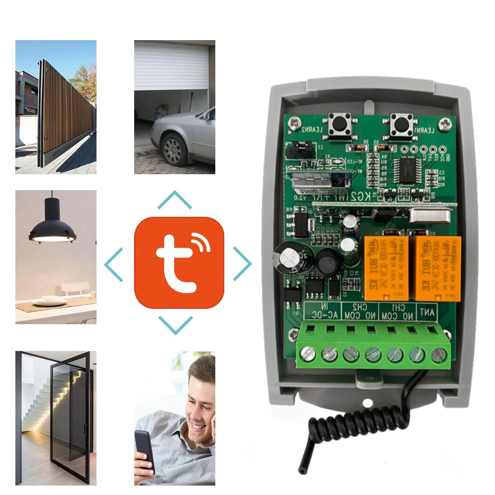 Tuya WIFI Garage Door Opener G - Switch Opener Tool review and price