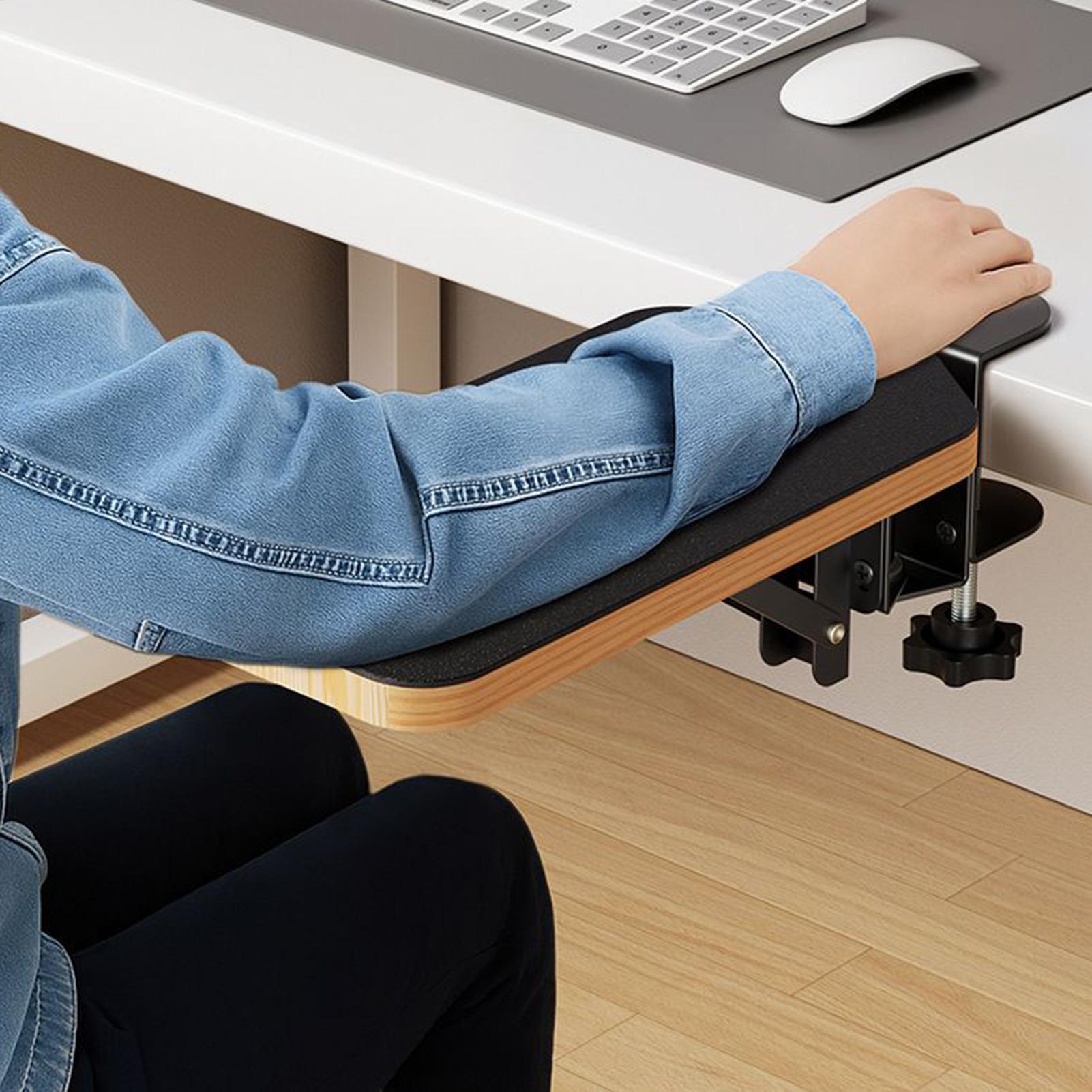 Computer Desk Arm Rest Pad Arm - Wrist Rest Wood review and price