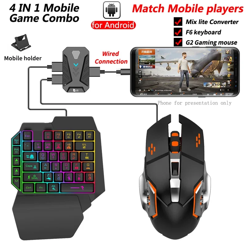 In stock Mixlite Gamepad for M - Gaming Keyboard And Mouse Converter For Mobile review and price