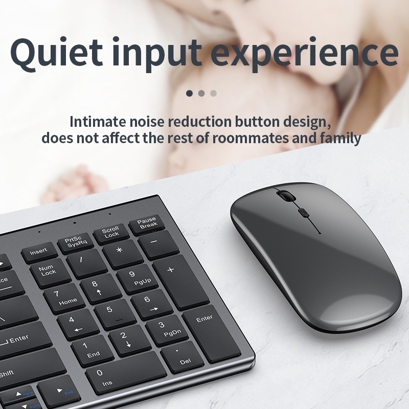 Jomaa Slim Rechargeable Blueto - Gaming Keyboard Extension review and price