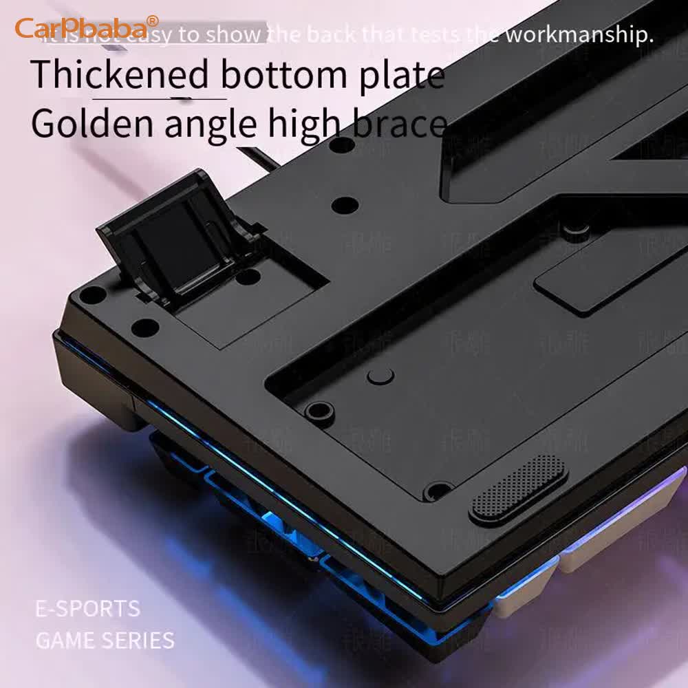 Carpbaba K500 104 Key USB Wire - Gaming Keyboard Mobile review and price