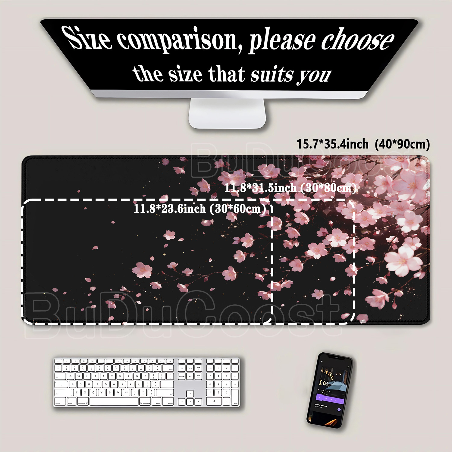 Japanese Cherry Blossom Sakura - Gaming Keyboard Typewriter review and price
