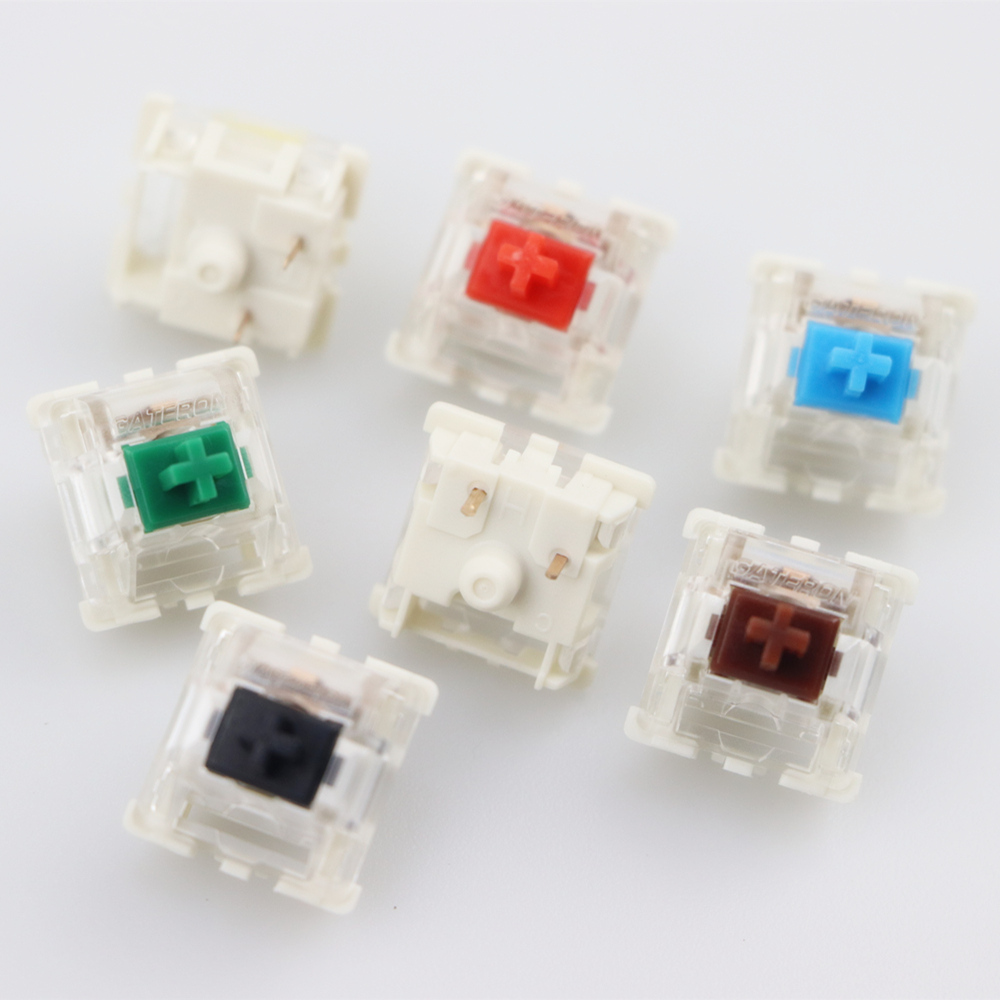 Gateron SMD Switches black red - Gaming Keyboard Blue Switches review and price