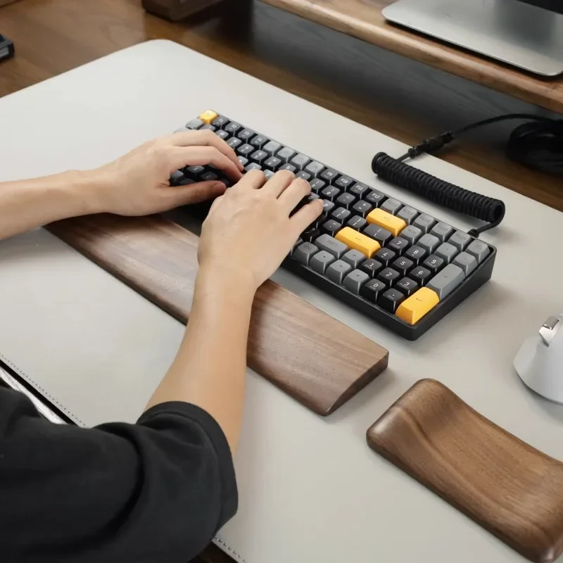 Walnut Wood Palm Rest Mechanic - Wrist Rest Wood review and price