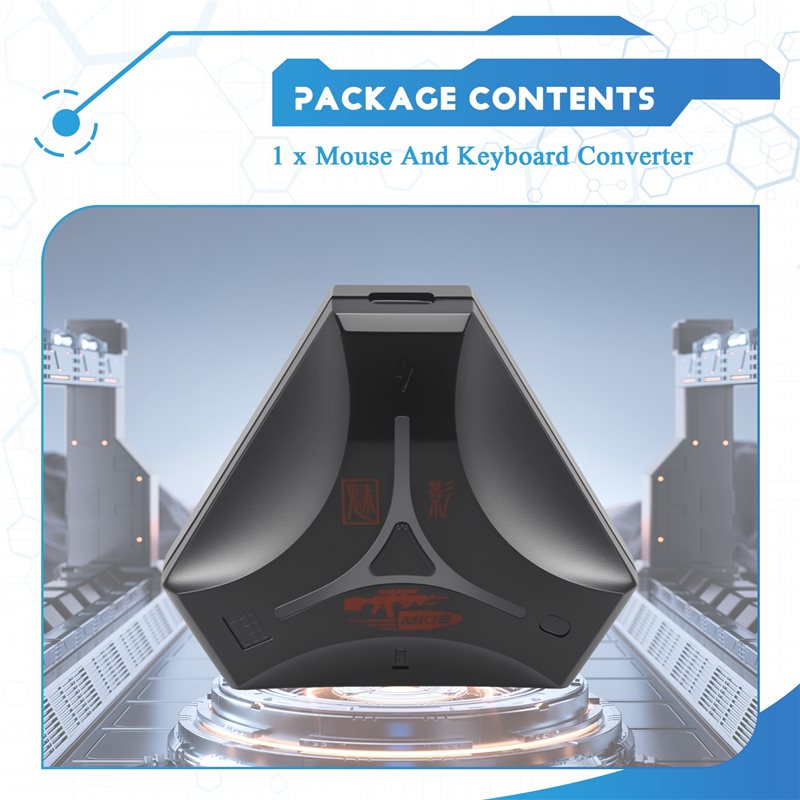 New-1 Piece MK12 Plug And Paly - Gaming Keyboard And Mouse Converter For Mobile review and price