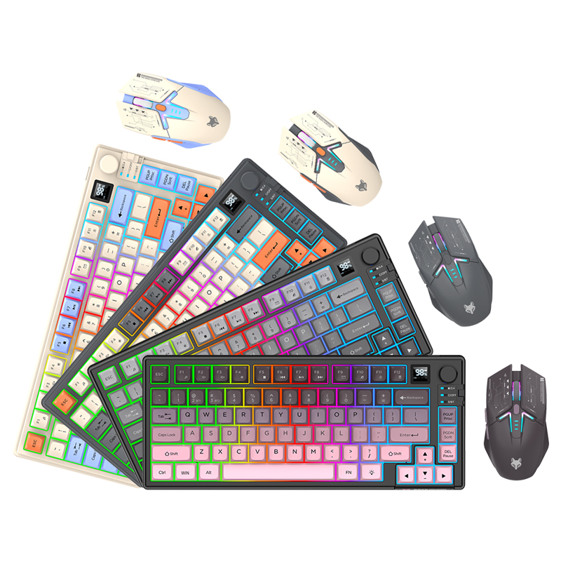 Premium Dual-Modes 2.4G+Blueto - Gaming Keyboard Extension review and price
