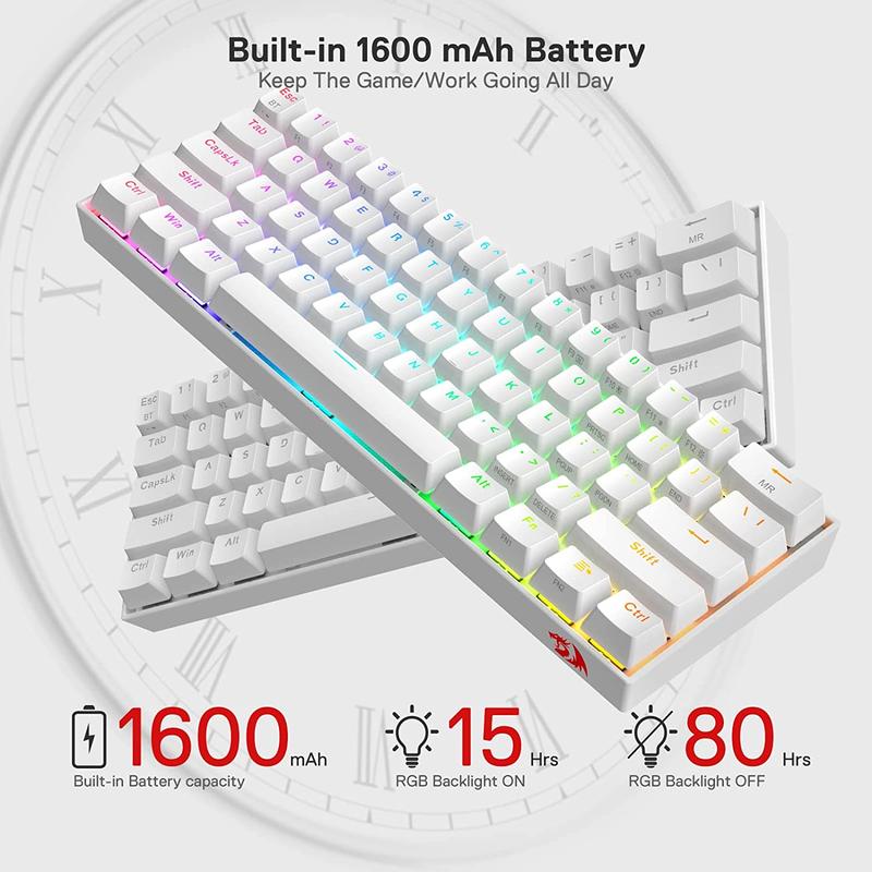 Redragon K530 Pro Draconic 61  - Gaming Keyboard Thocky review and price