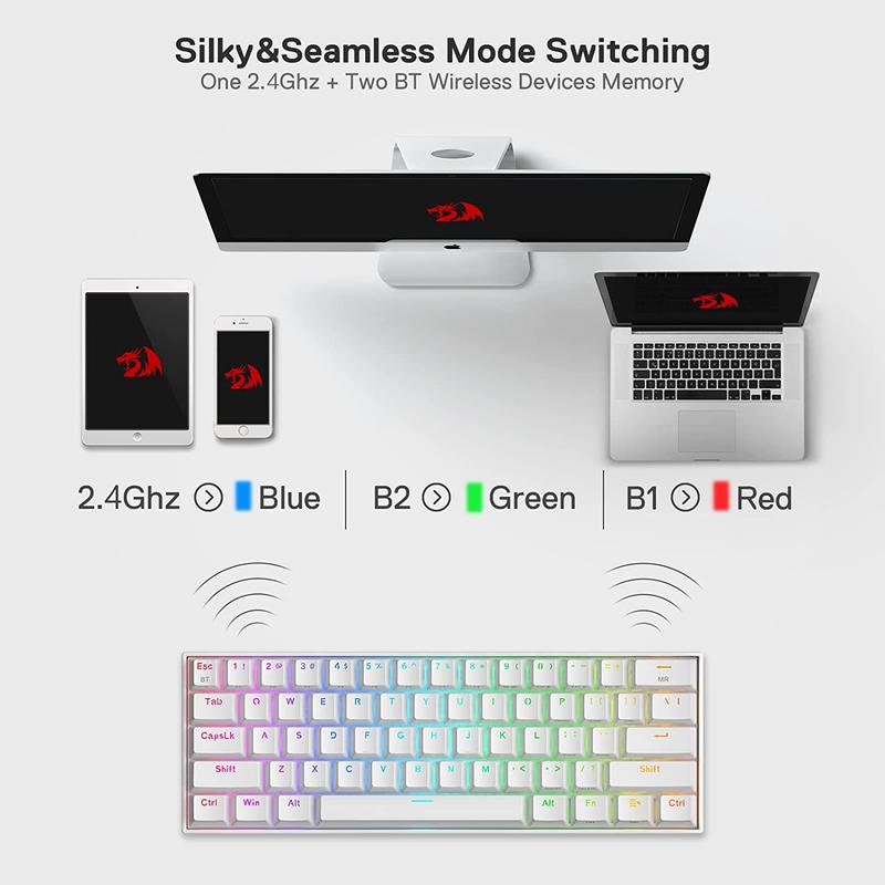 Redragon K530 Pro Draconic 61  - Gaming Keyboard Thocky review and price