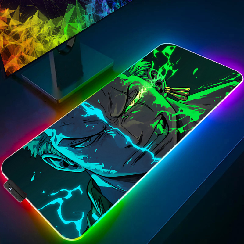 ONE PIECE Zoro Mouse Pad RGB G - Gaming Keyboard Tactile review and price