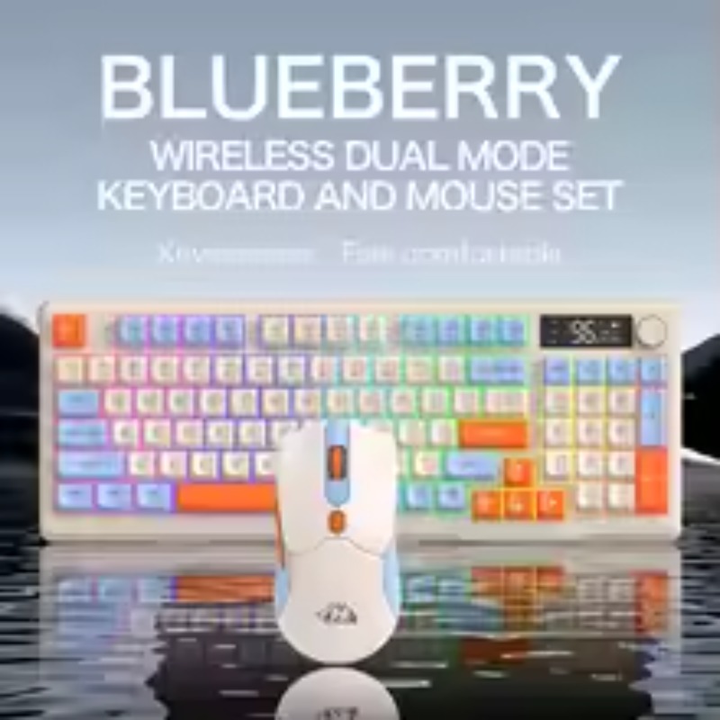 FreeWolf T96 Wireless Bluetoot - Gaming Keyboard Mouse Set review and price