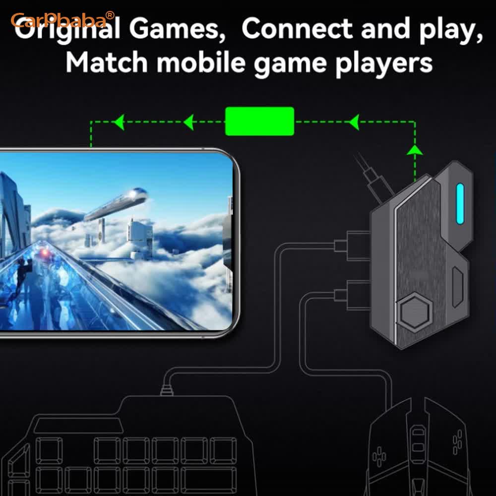Gamepad Mobile PUBG Controller - Gaming Keyboard And Mouse Converter For Mobile review and price
