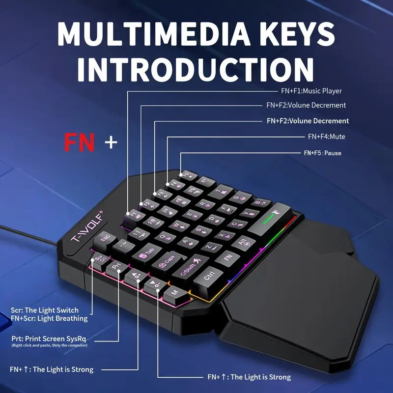 FocusOnPC TF900 2-in-1 Mobile  - Gaming Keyboard Extension review and price