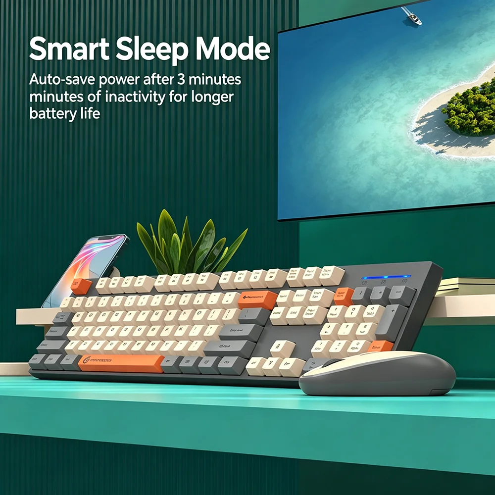 KEBIDUMEI 2.4G Wireless Keyboa - Gaming Keyboard Extension review and price
