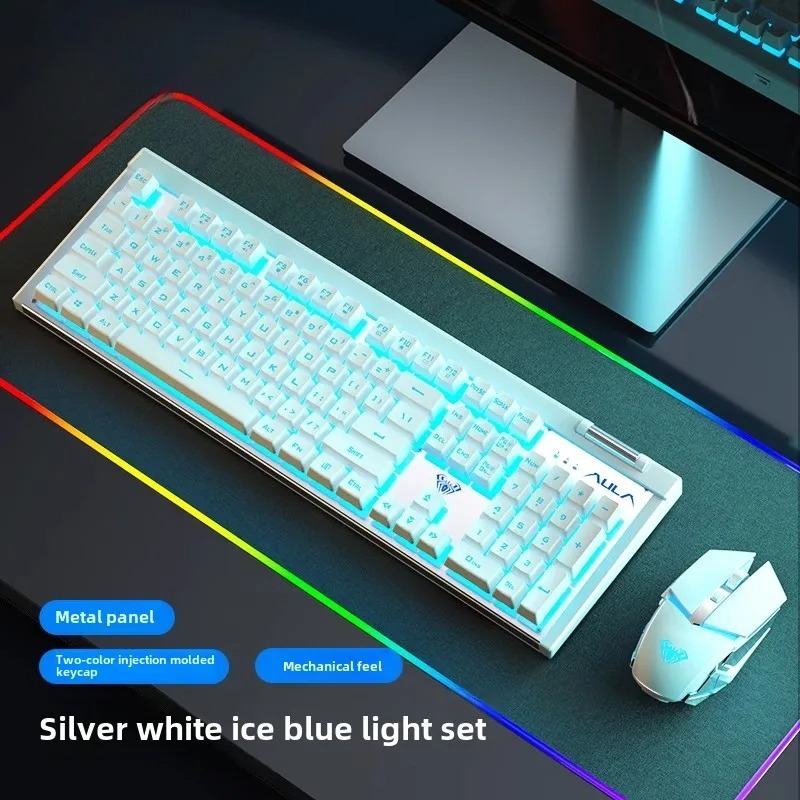 Accessories with 1600 DPI for  - Gaming Keyboard Mouse Set review and price