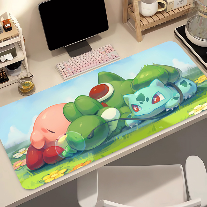 Anime Mouse Pad Pokemon Bulbas - Gaming Keyboard High Ground review and price