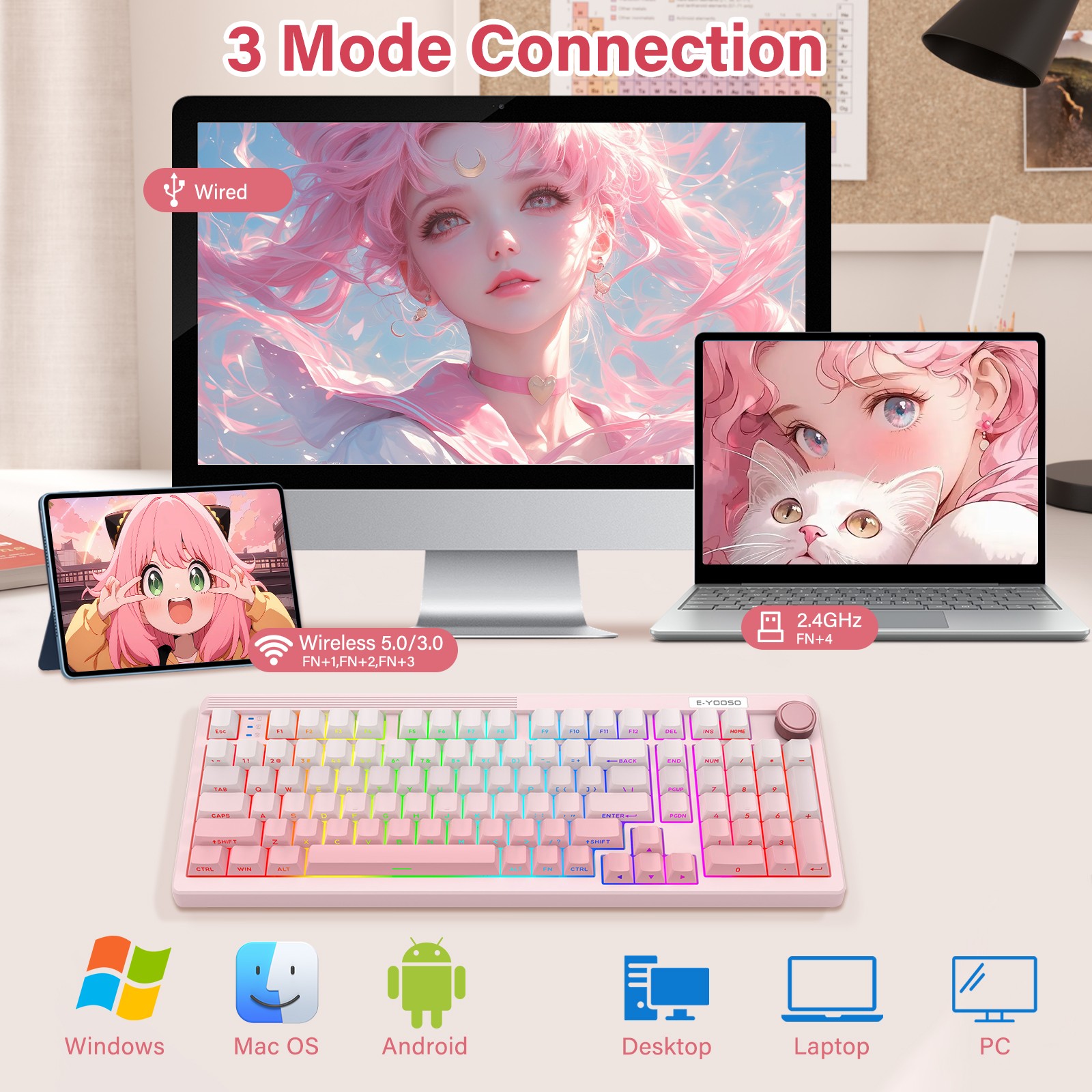 E-YOOSO 98 Keys Mechanical Key - Gaming Keyboard E Yooso review and price