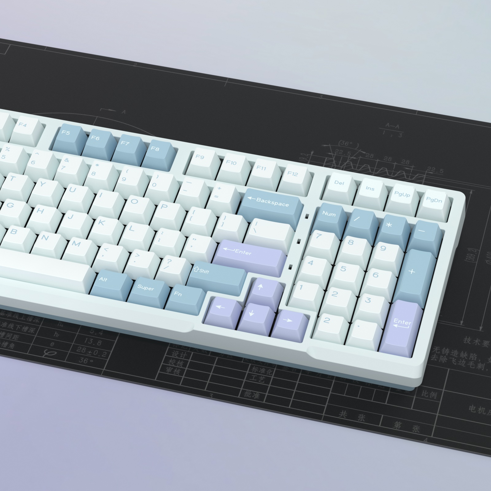 KBDiy GMK Illusion Keycap Cher - Gaming Keyboard Extension review and price