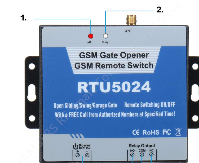 RTU5024 GSM Gate Opener Relay  - Switch Opener Tool review and price