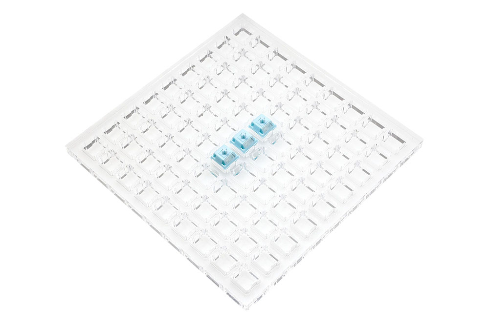 Acrylic Switch Tester 9x9 clea - Gaming Keyboard Tester review and price