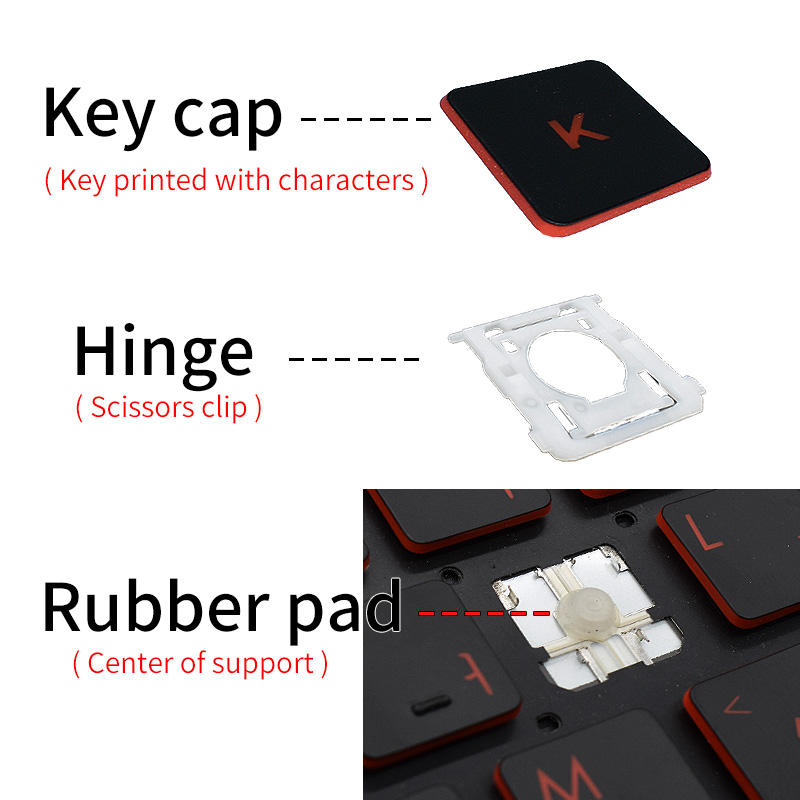 Replacement Key Cap&Hinge For  - Gaming Keyboard E Yooso review and price